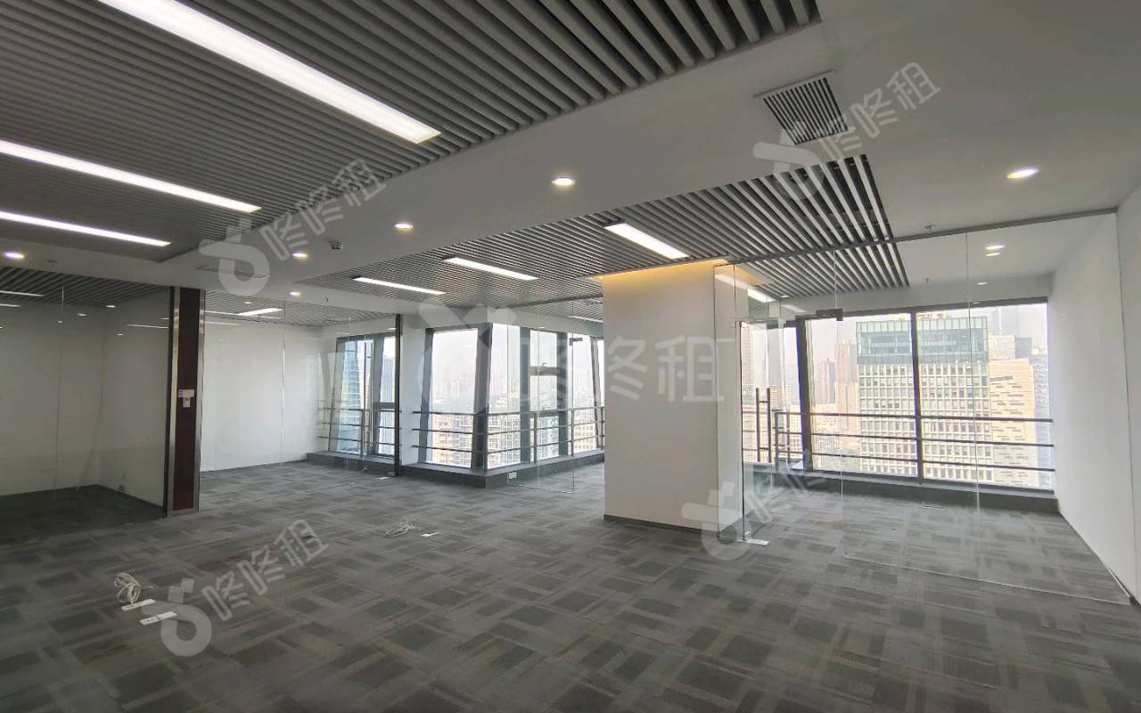 A8音乐大厦_450平_精装_办公室开间