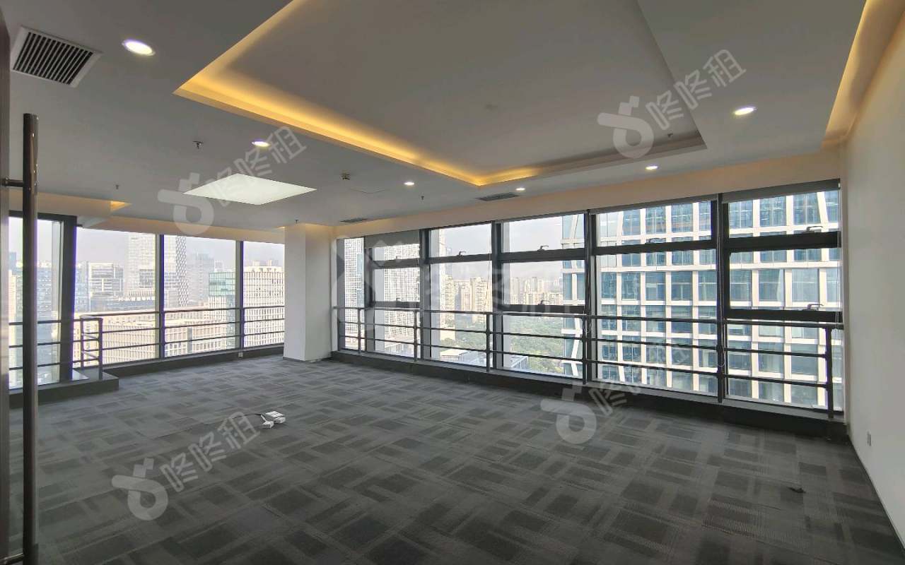 A8音乐大厦_450平_精装_办公室隔间