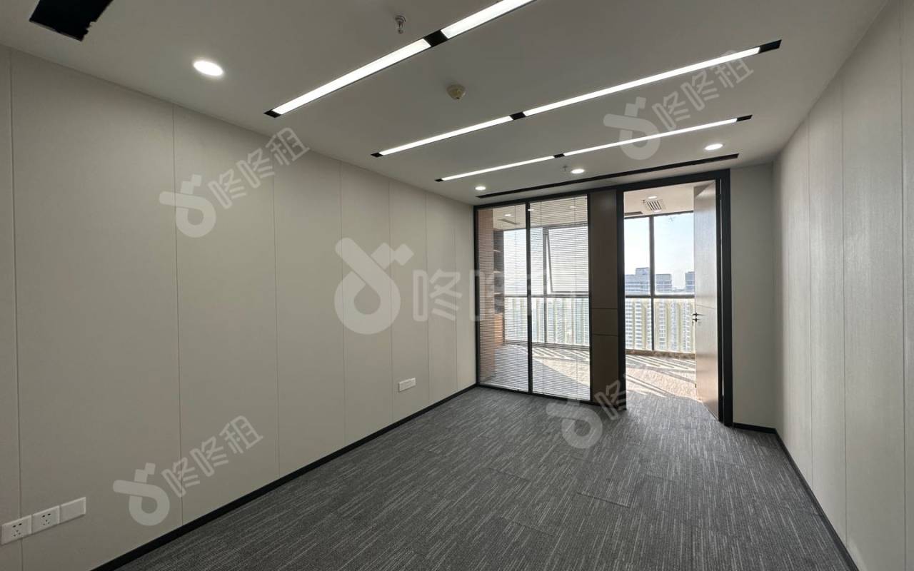深圳湾科技生态园_118平_精装_办公室开间