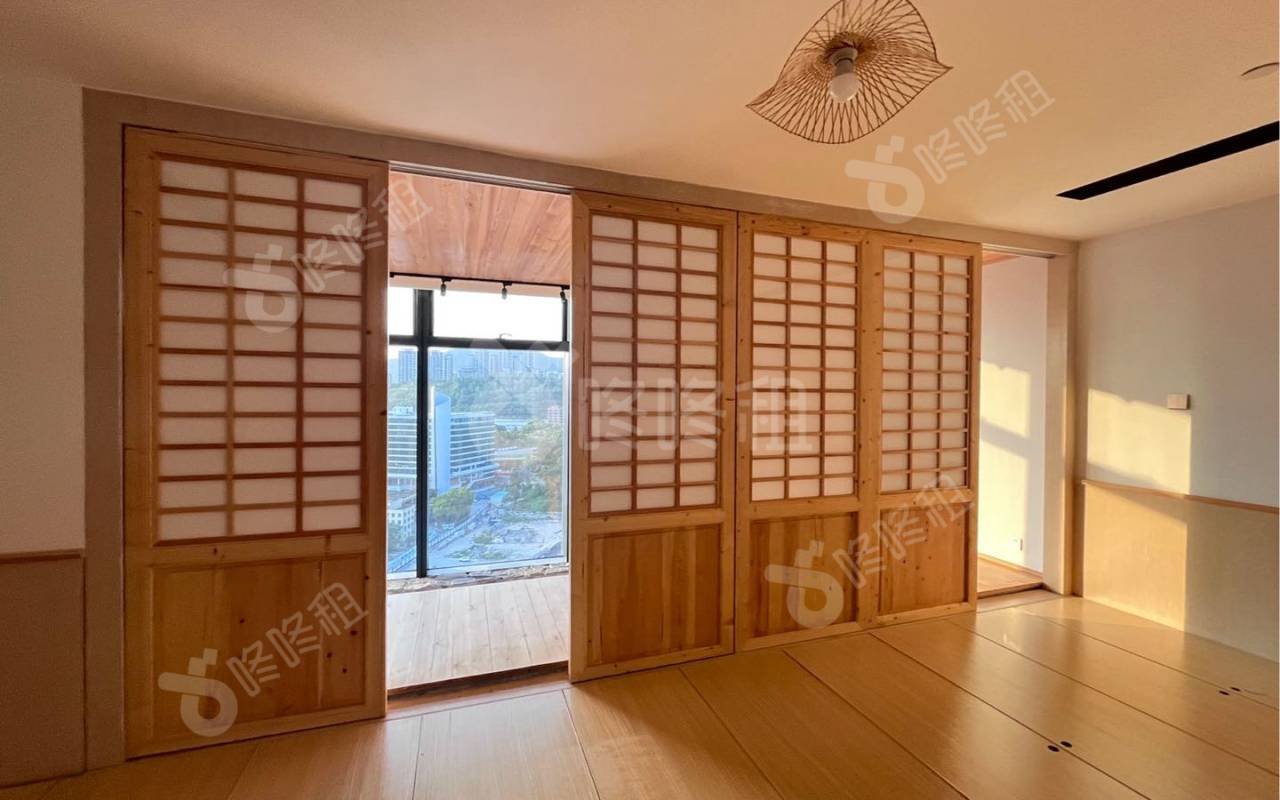 恒邦置地大厦_298平_精装_办公室隔间