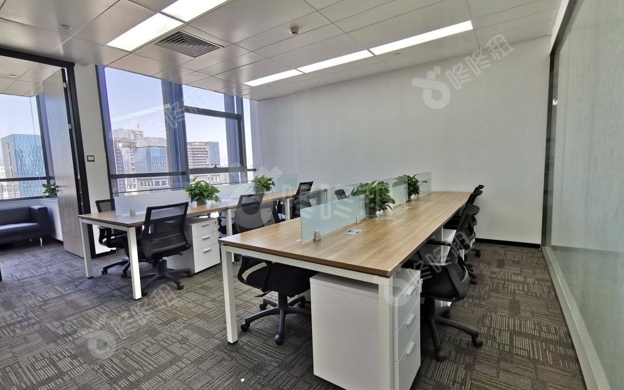 东方科技大厦_198平_精装_办公室开间