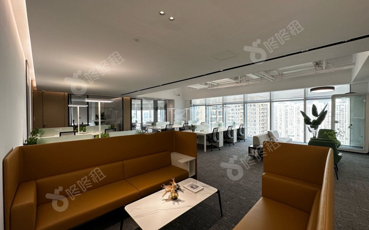 寰侨商务大厦_488平_豪装_办公室开间