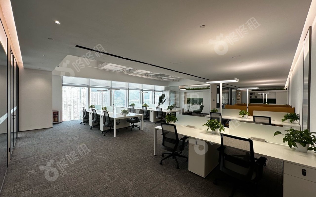 寰侨商务大厦_488平_豪装_办公室开间