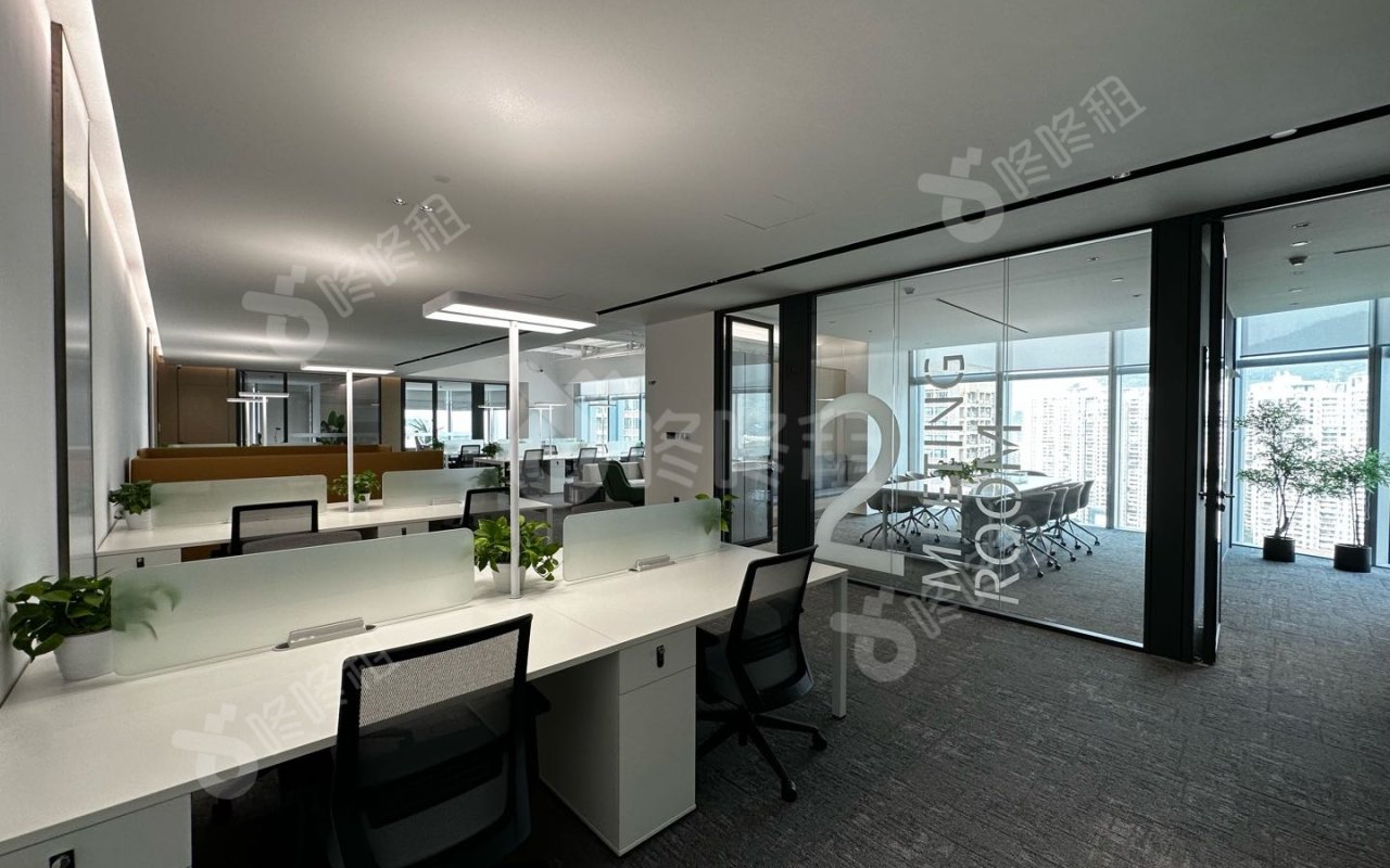 寰侨商务大厦_488平_豪装_办公室开间