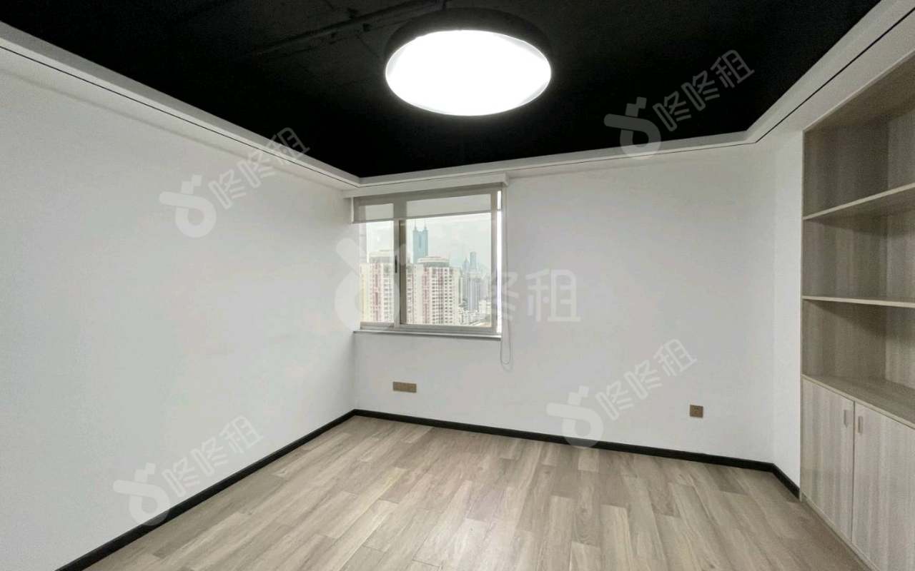 锦峰大厦_143平_精装_办公室隔间