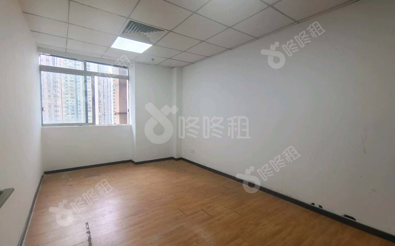 新能源大厦_615平_精装_办公室隔间