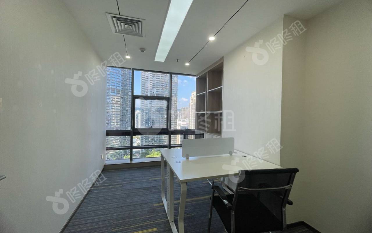 金运世纪大厦_273平_精装_办公室隔间