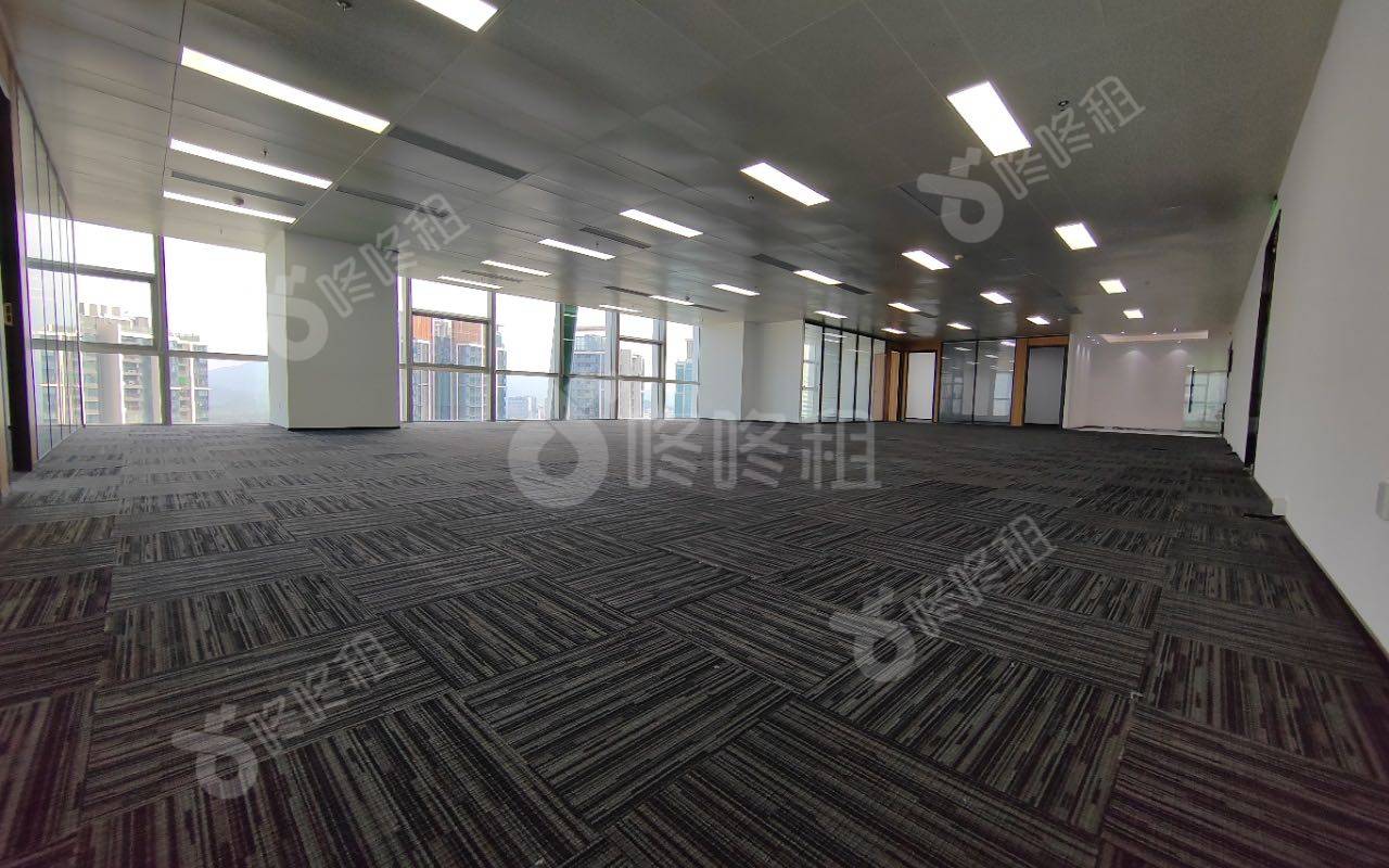 众冠时代广场_800平_精装_办公室开间