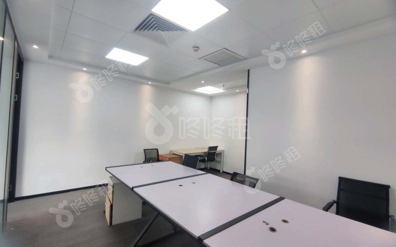 兰光科技大厦_129平_精装_办公室开间