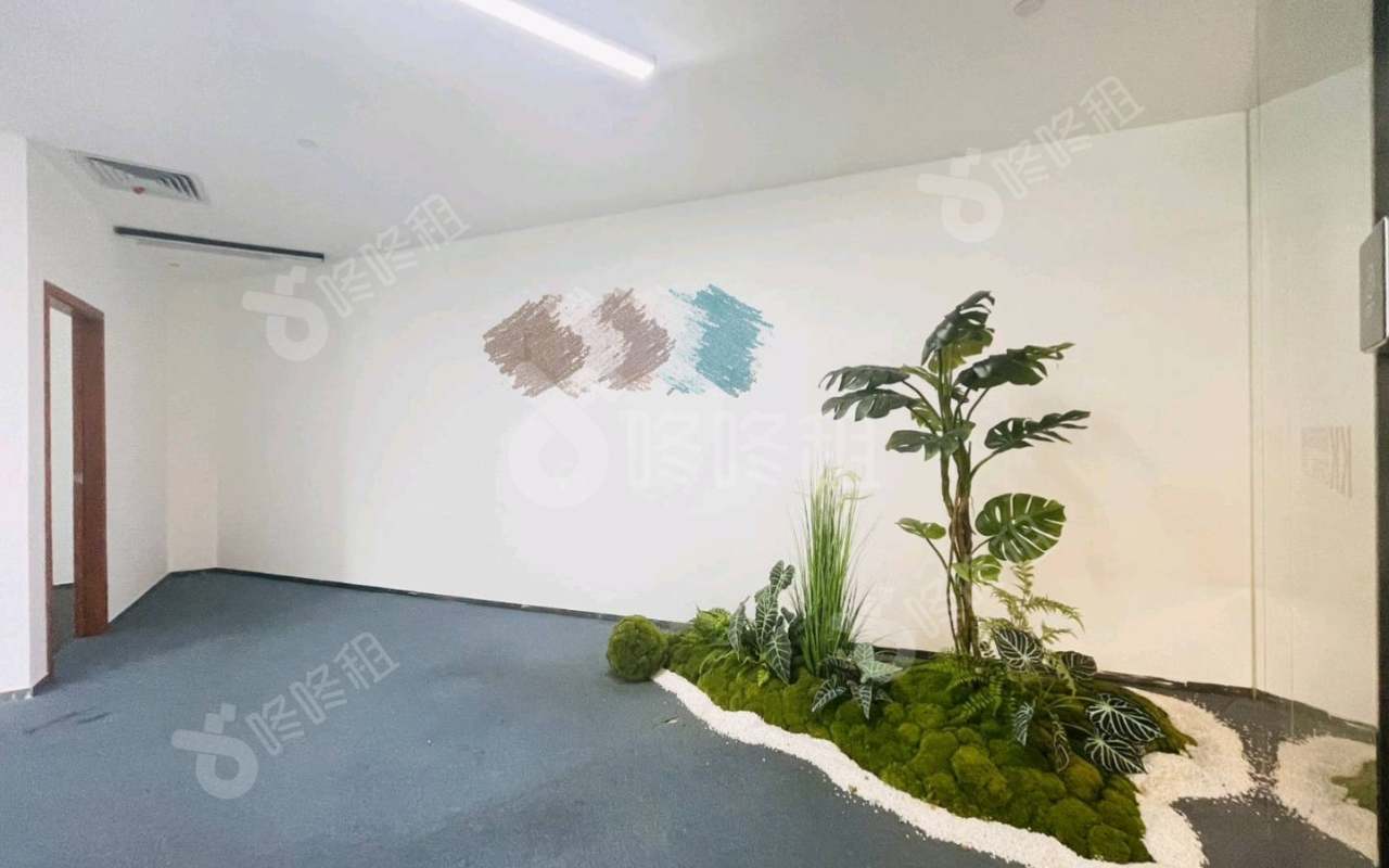 康佳研发大厦_1668平_精装_办公室开间