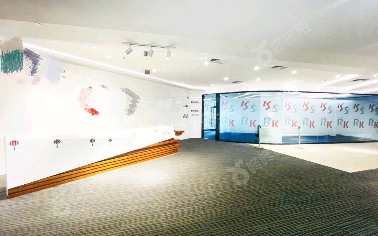 康佳研发大厦_1668平_精装_办公室开间