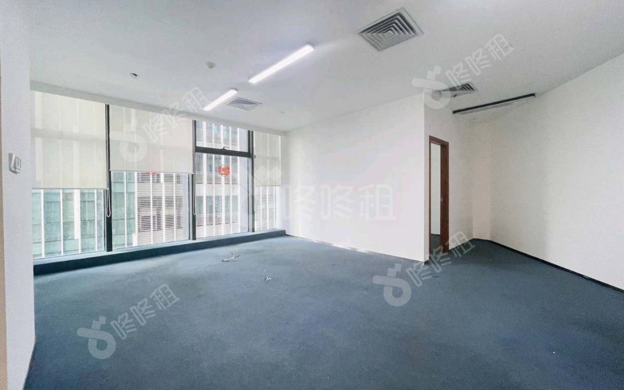 康佳研发大厦_1668平_精装_办公室隔间