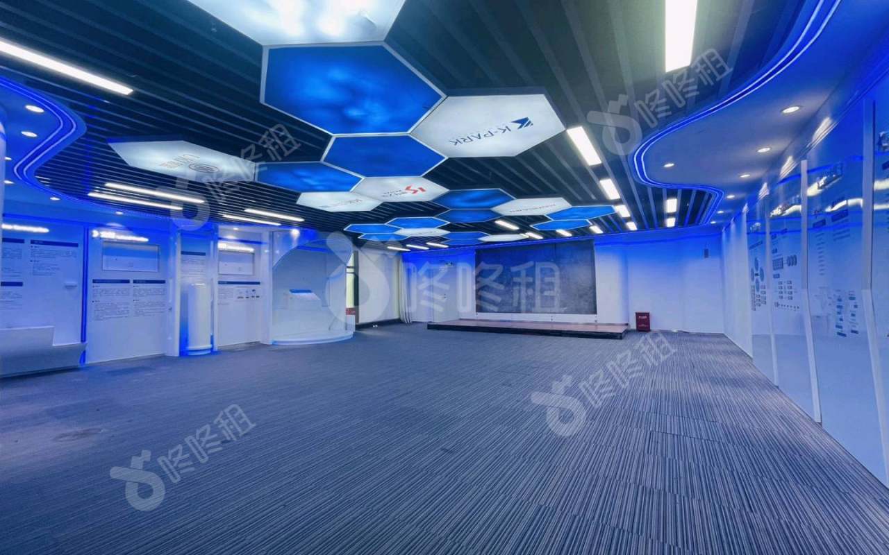 康佳研发大厦_1668平_精装_办公室隔间