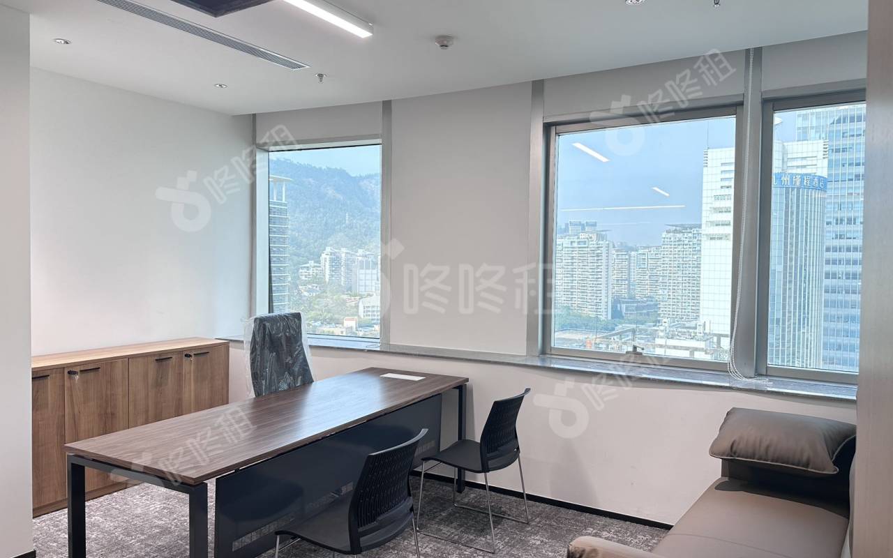 新时代广场_256.72平_毛坯_办公室隔间