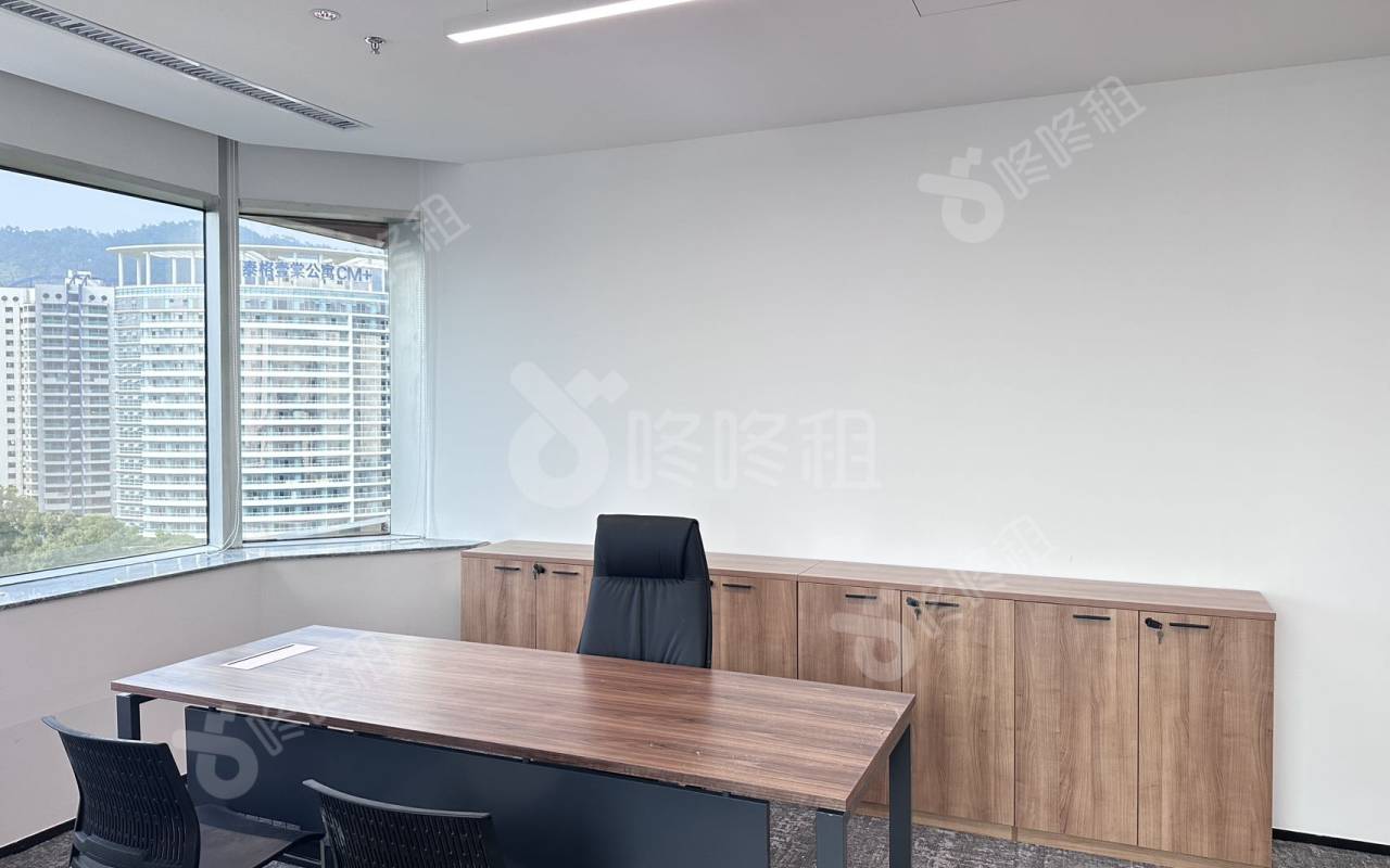 新时代广场_256.72平_毛坯_办公室隔间