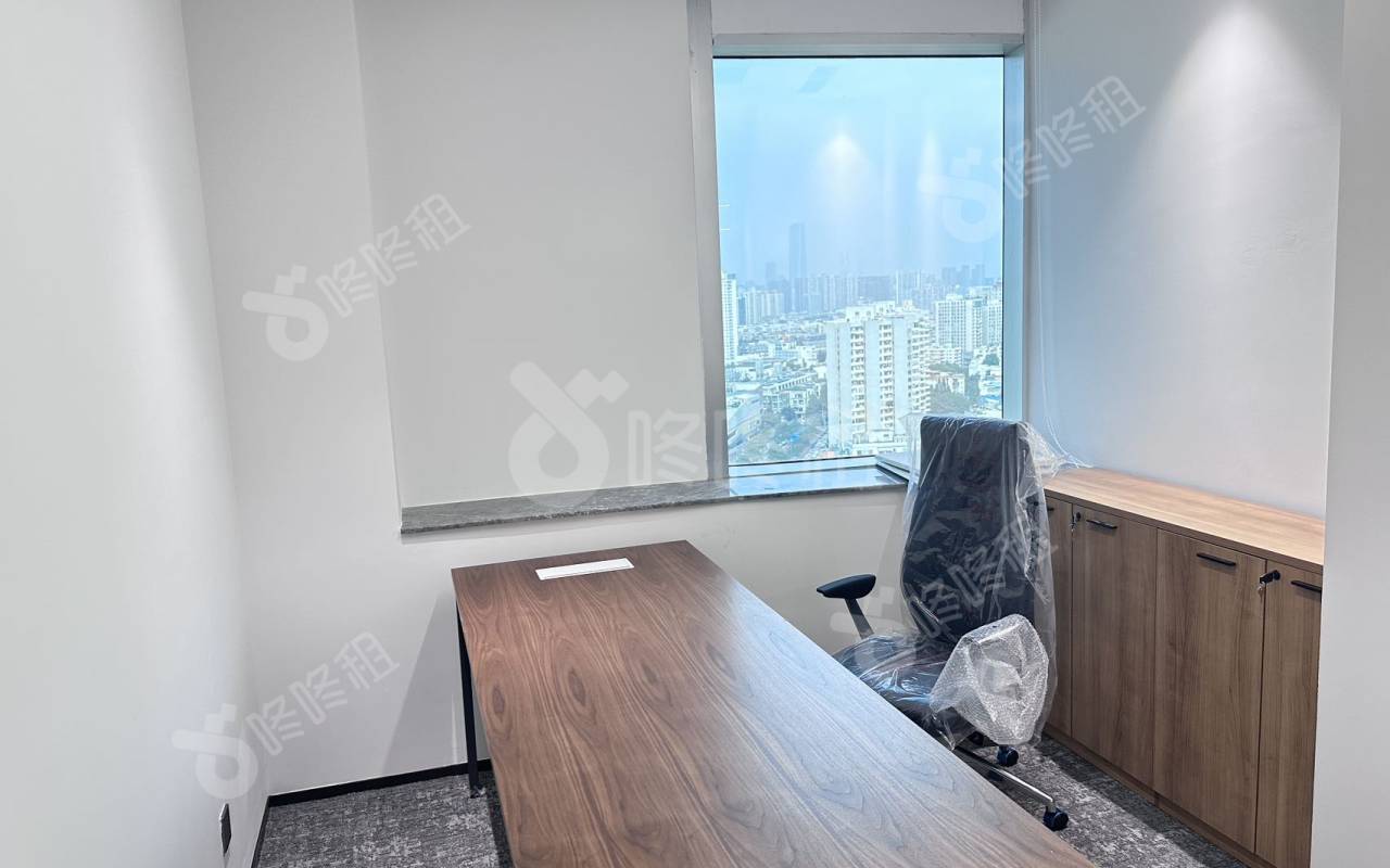 新时代广场_256.72平_毛坯_办公室隔间