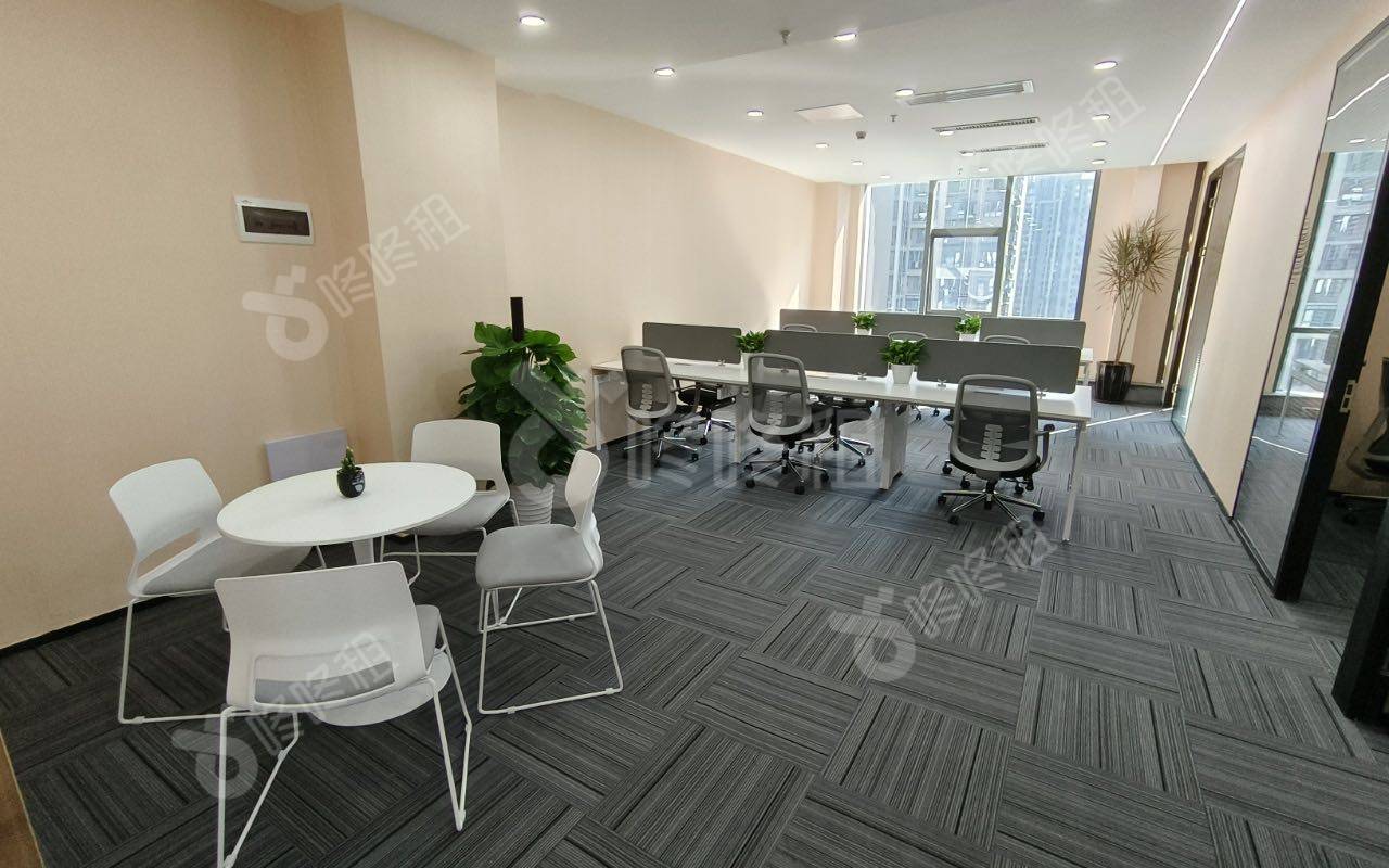 光浩国际中心_165平_精装_办公室开间