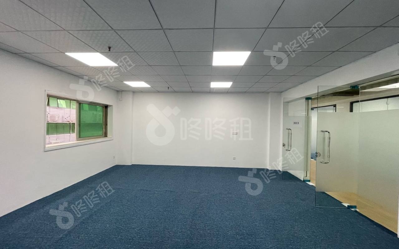 创业印章大厦_58平_精装_办公室开间