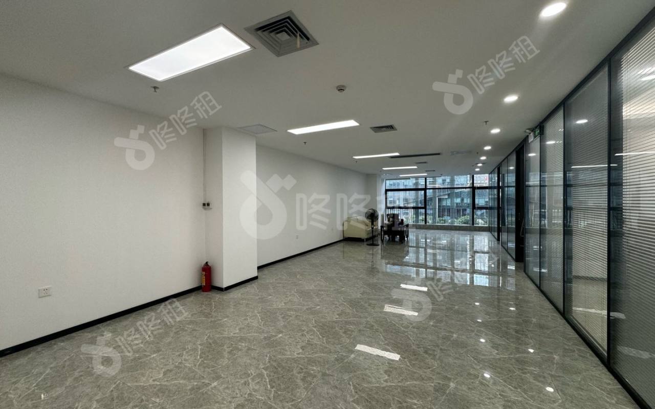 深圳湾科技生态园_203平_豪装_办公室开间