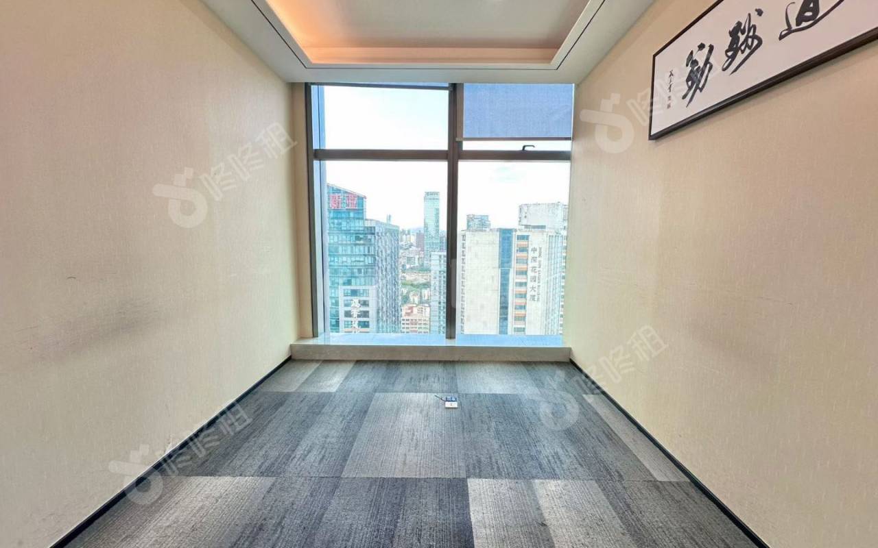 京地大厦_688平_豪装_办公室隔间