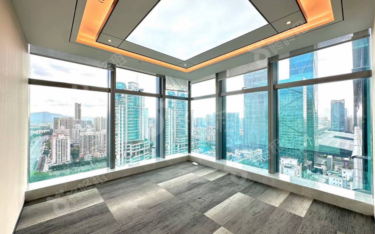 京地大厦_688平_豪装_办公室隔间