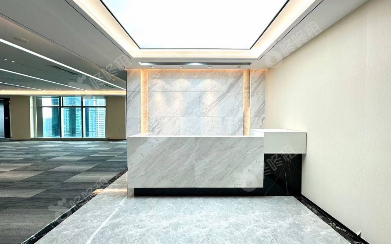 京地大厦_688平_豪装_前台
