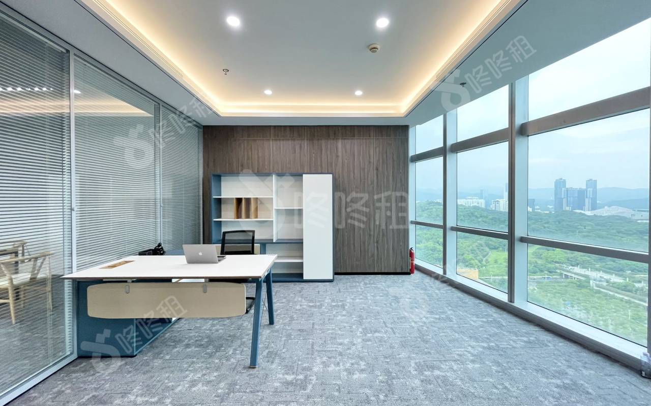 新世界中心_563平_精装_办公室隔间