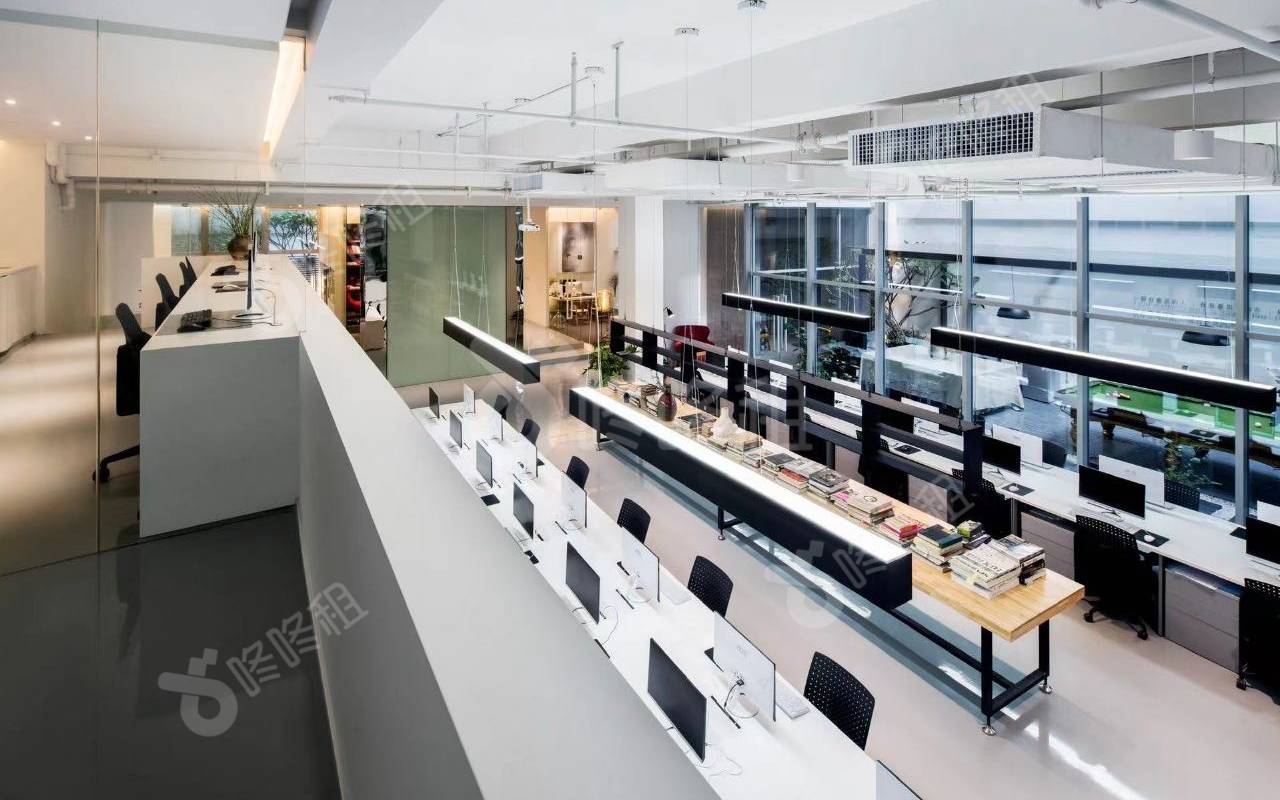 万科云城设计公社_488平_精装_办公室开间