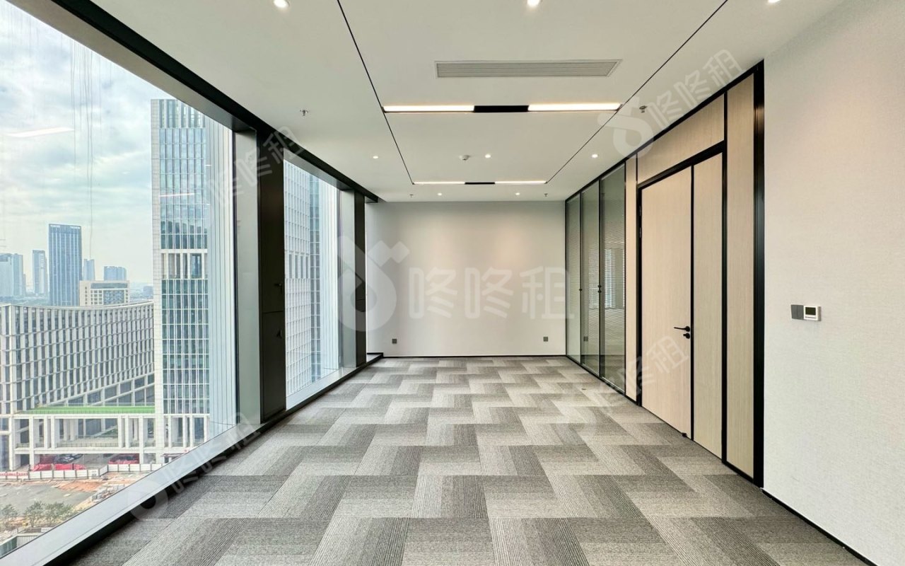 HFCC华海金融创新中心_651平_精装_办公室隔间