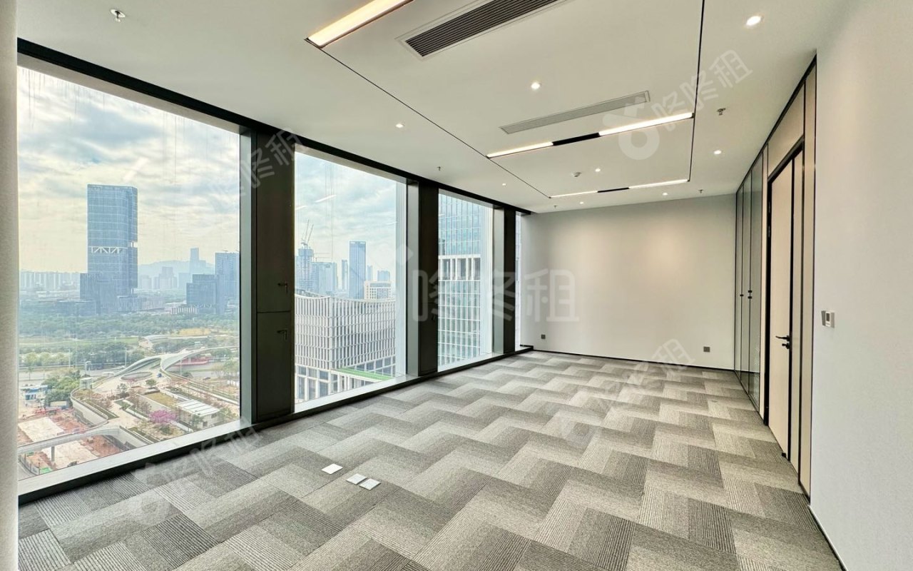 HFCC华海金融创新中心_651平_精装_办公室隔间