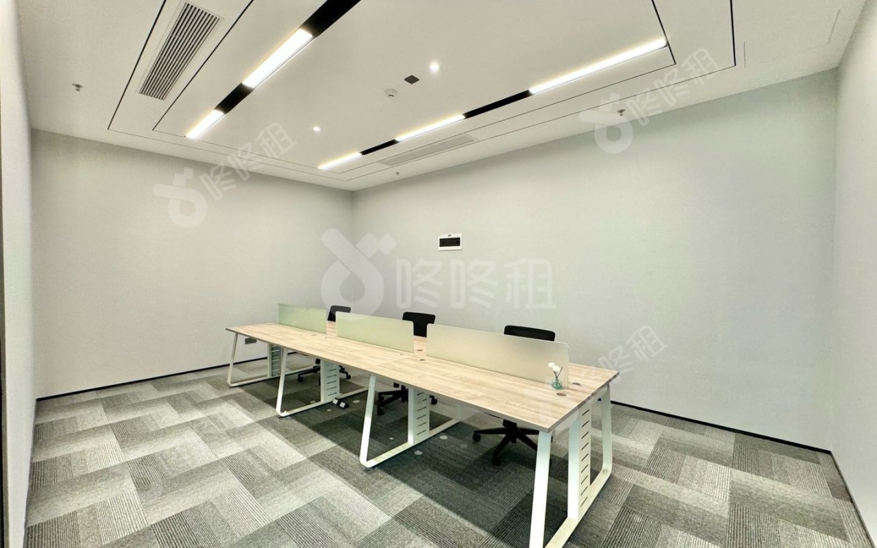 HFCC华海金融创新中心_651平_精装_办公室隔间