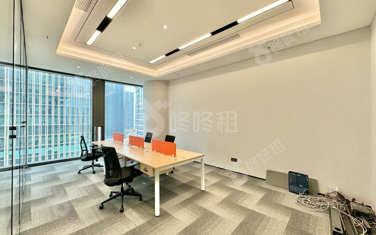 HFCC华海金融创新中心_651平_精装_办公室隔间