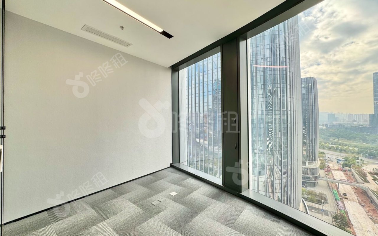 HFCC华海金融创新中心_651平_精装_办公室隔间