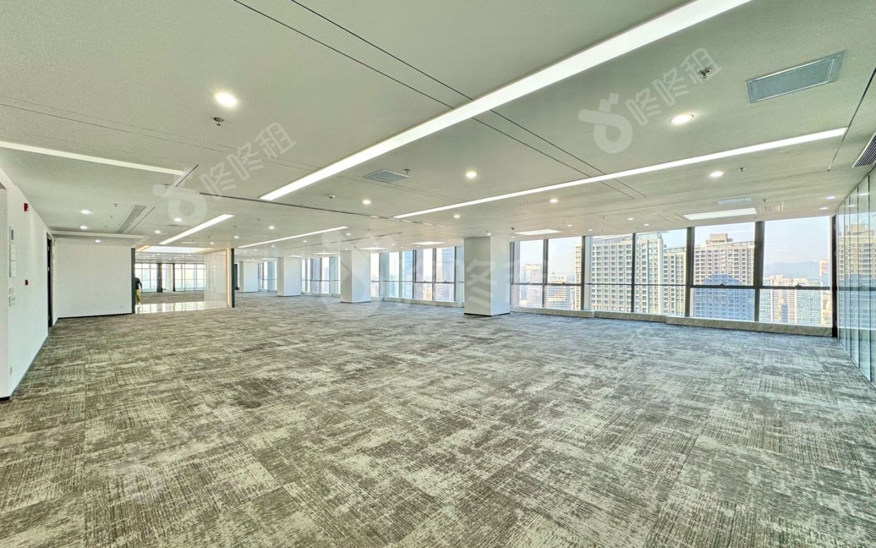 深圳湾科技生态园_608平_精装_办公室开间