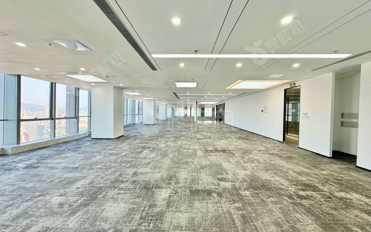 深圳湾科技生态园_608平_精装_办公室开间