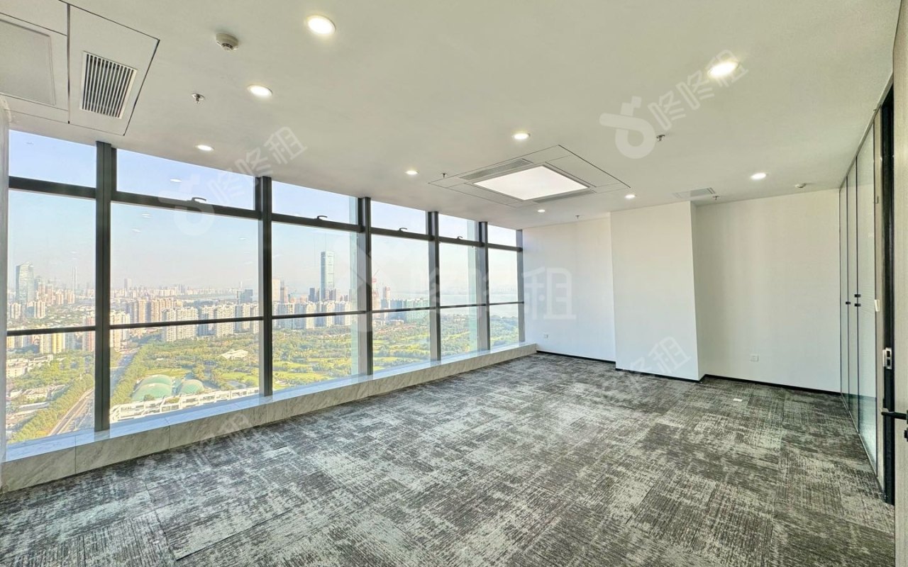深圳湾科技生态园_608平_精装_办公室隔间