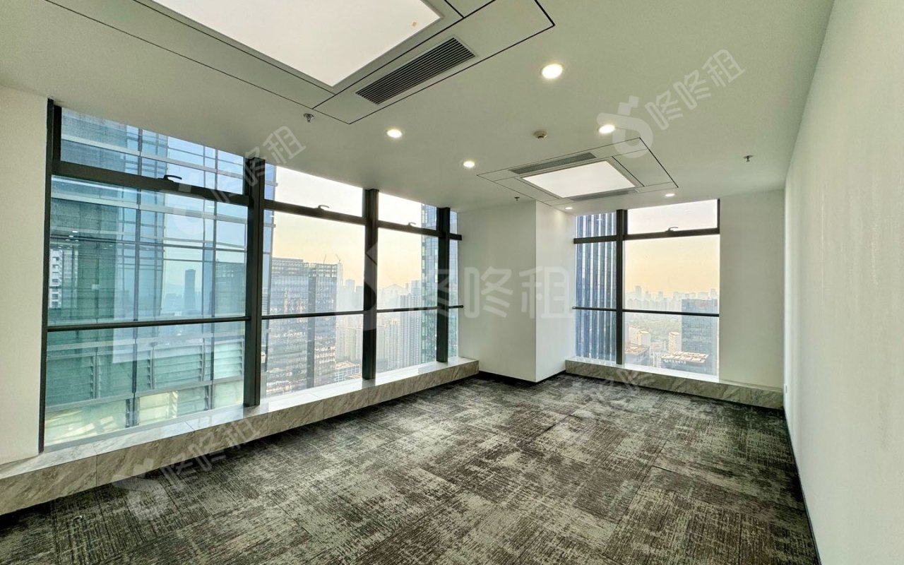 深圳湾科技生态园_608平_精装_办公室隔间