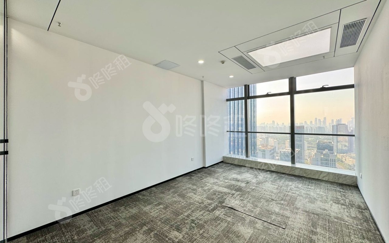 深圳湾科技生态园_608平_精装_办公室隔间