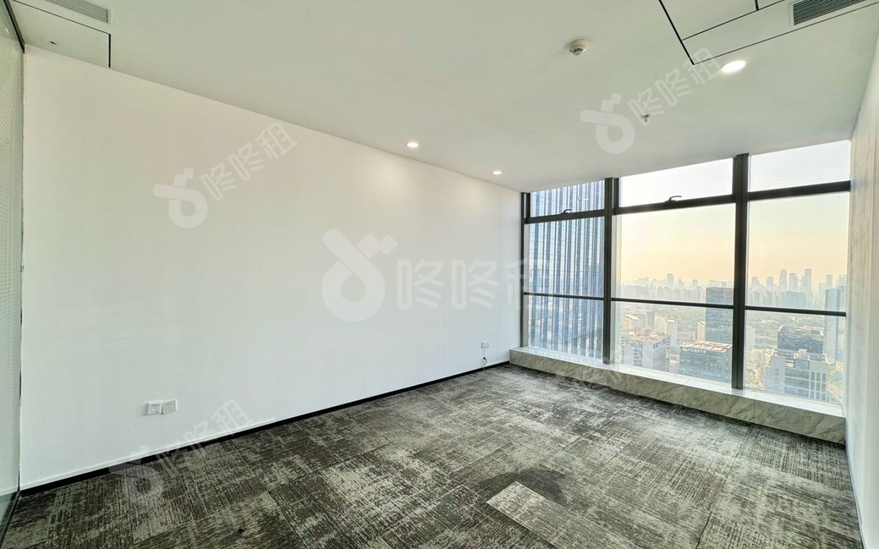 深圳湾科技生态园_608平_精装_办公室隔间