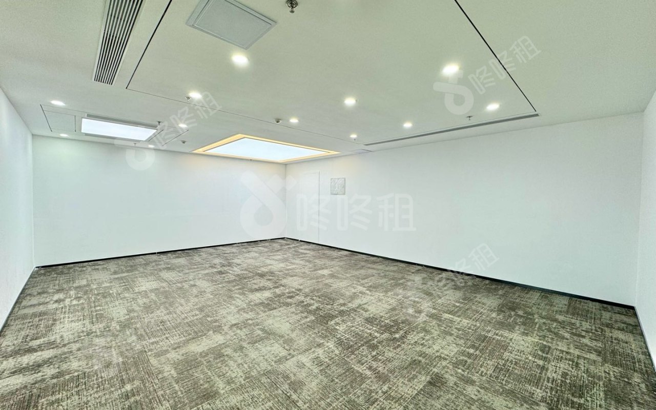 深圳湾科技生态园_608平_精装_办公室隔间