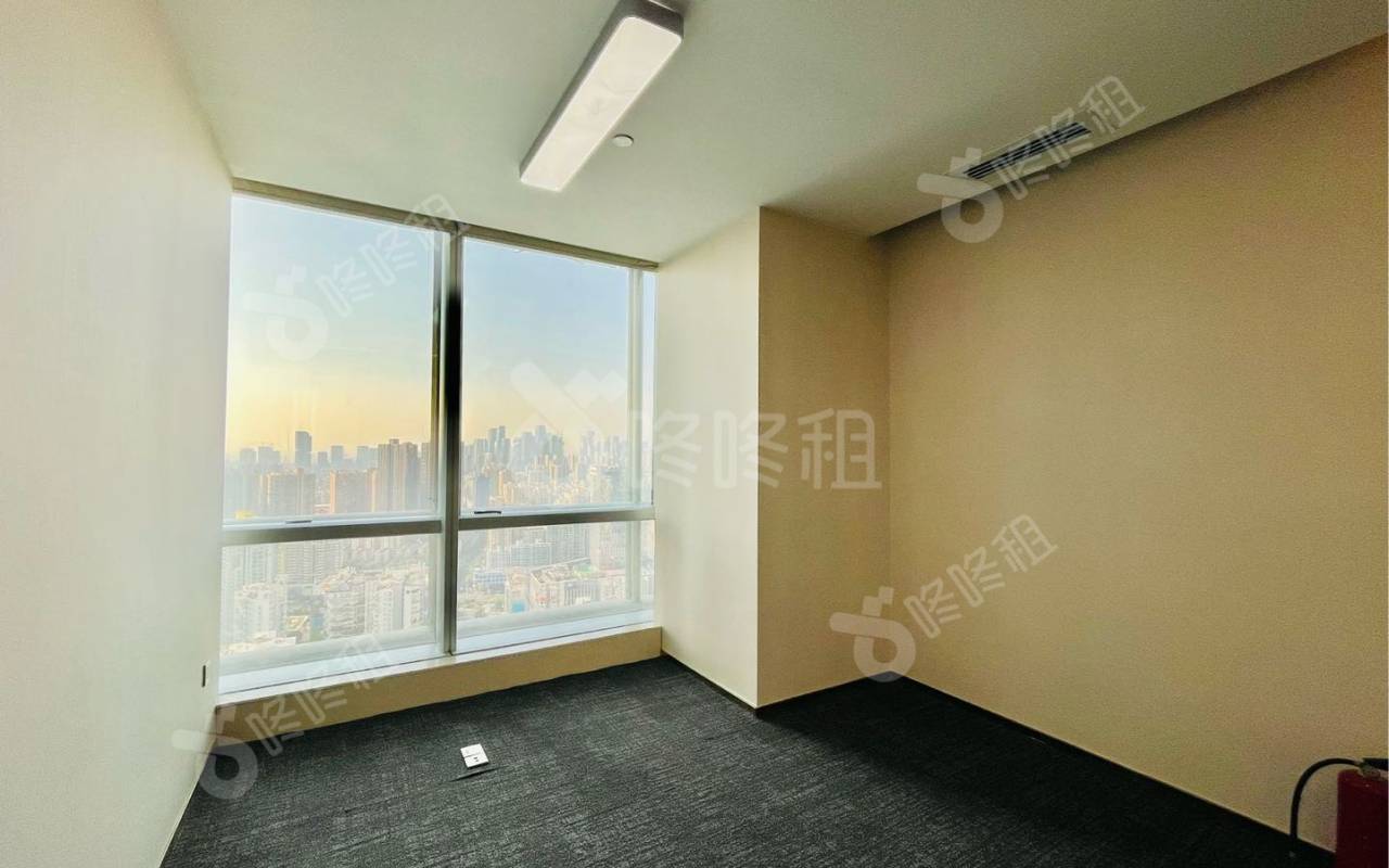 中洲控股中心_179.02平_豪装_办公室隔间
