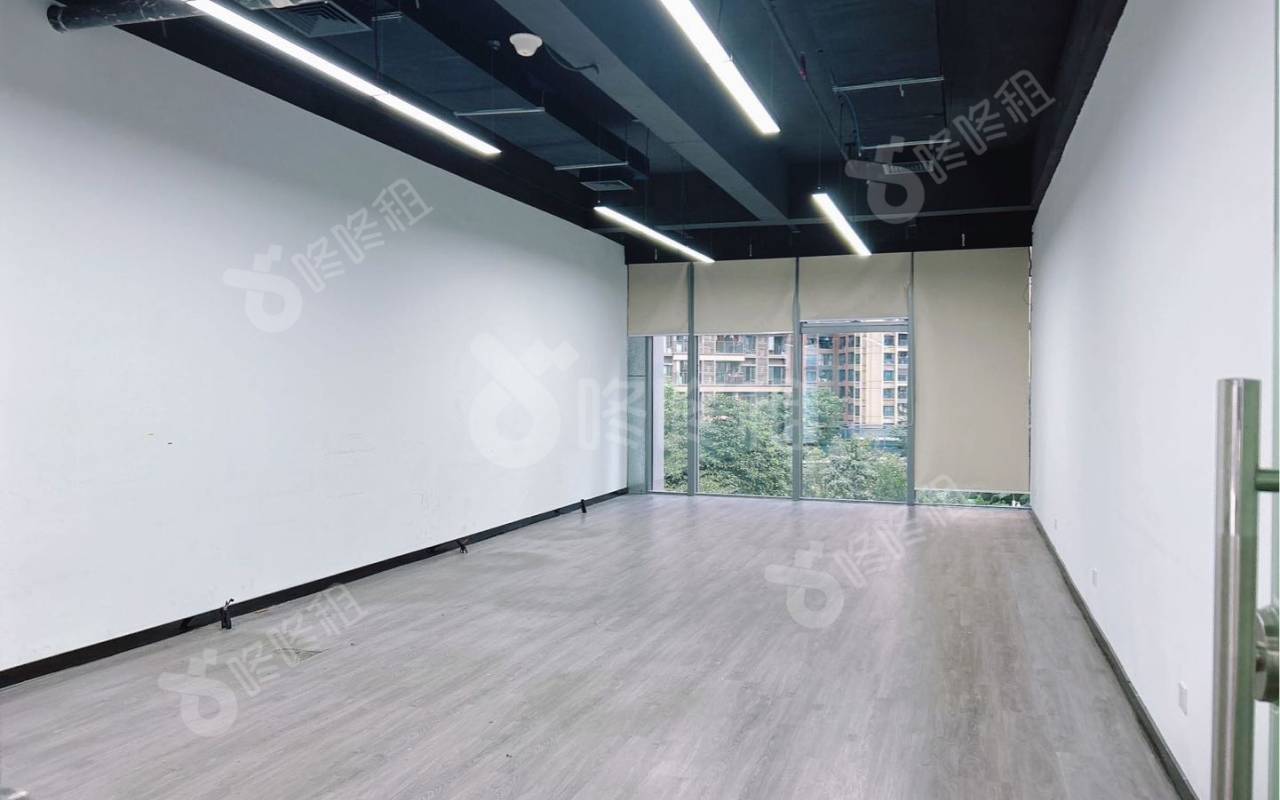 鸿荣源·环智中心_1420.59平_豪装_办公室隔间