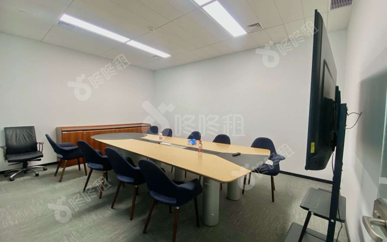 弘毅大厦_398平_精装_办公室隔间