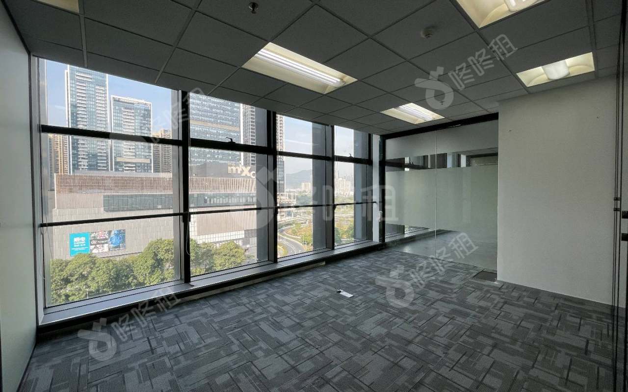 康佳研发大厦_866平_精装_办公室隔间