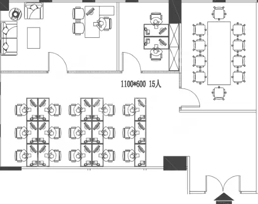 汇海广场_275平米_精装_办公室房源出租