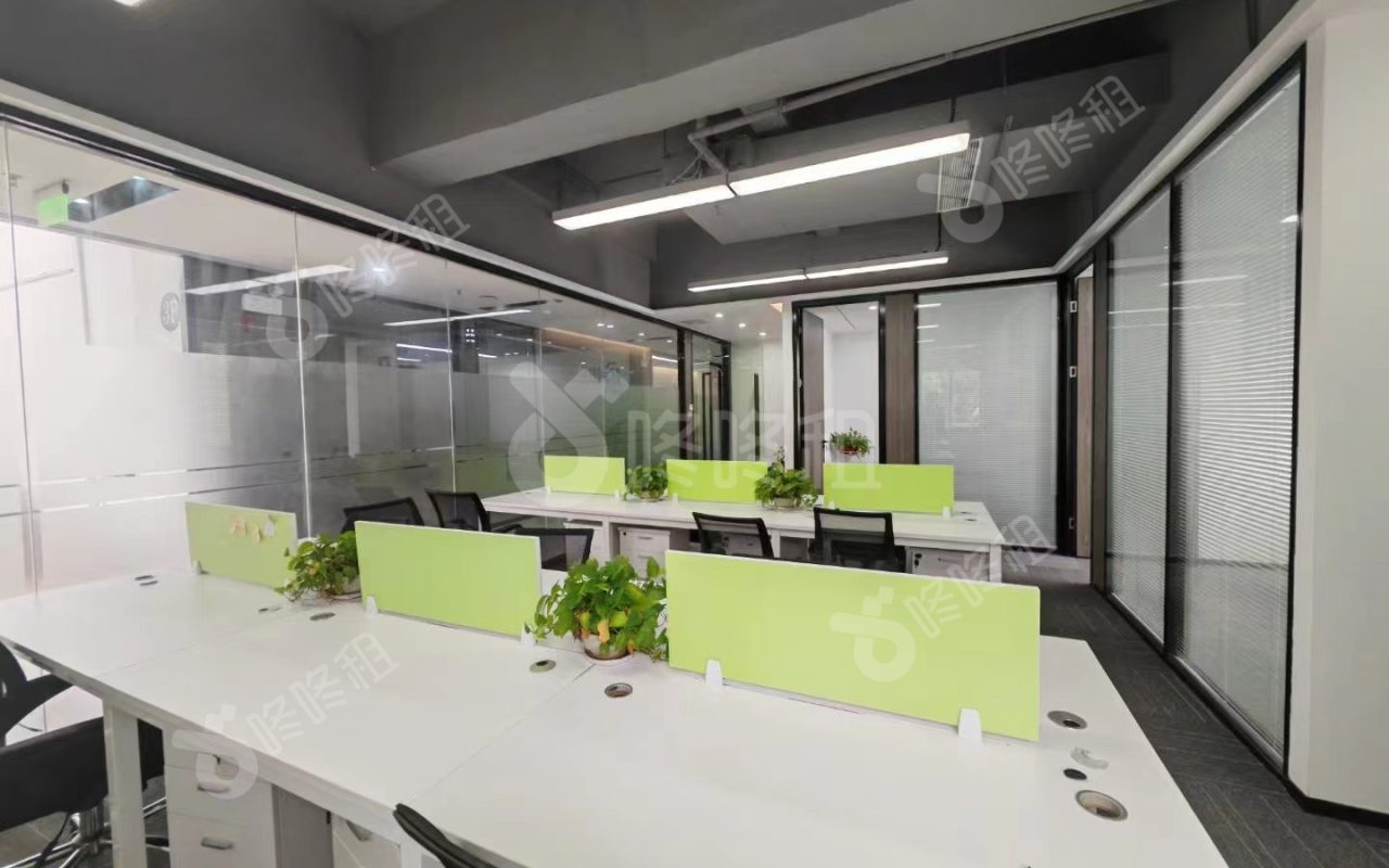 美合意谷_165平_精装_办公室开间