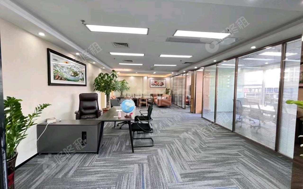 创新科技广场一期_325平_精装_办公室开间