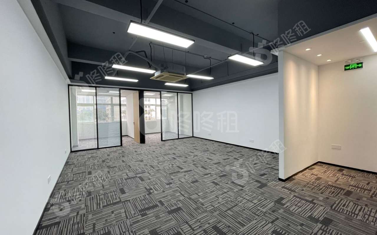 园西工业区_177平_精装_办公室开间