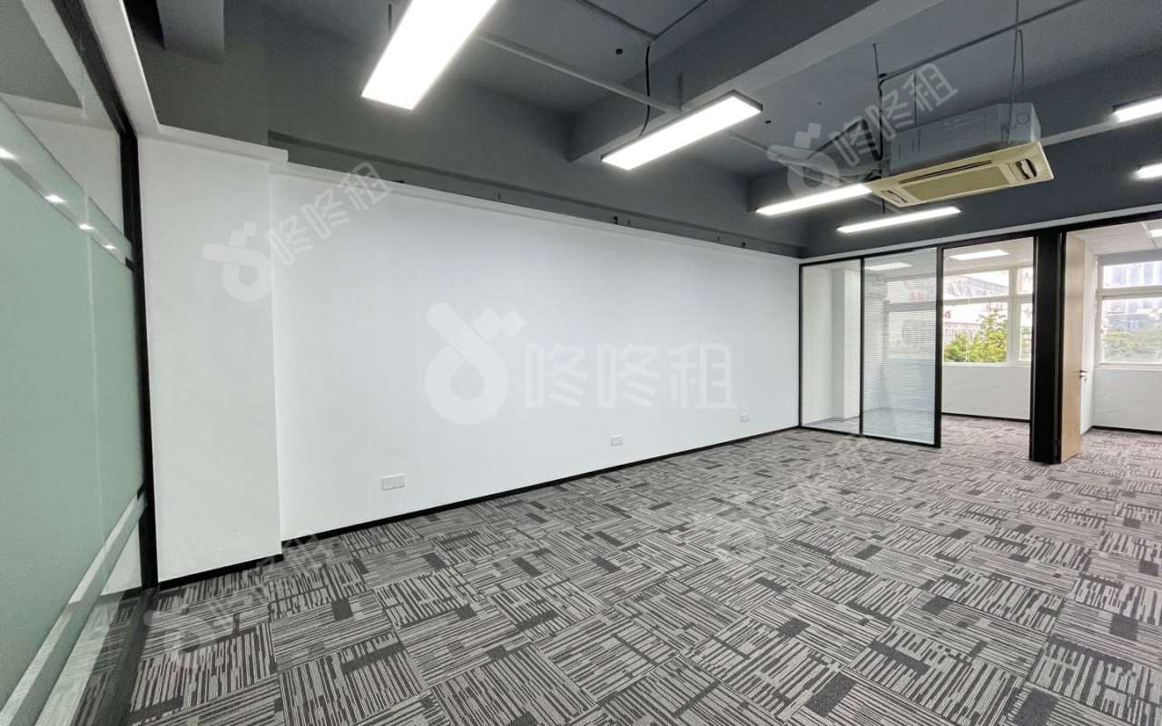 园西工业区_177平_精装_办公室开间