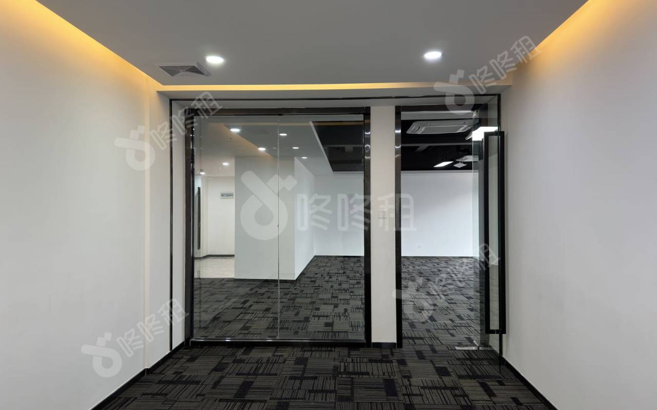 宗泰文创产业园_343平_精装_办公室隔间